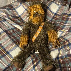 Star Wars Chewbacca Stuffed Animal - Brown and Orange
